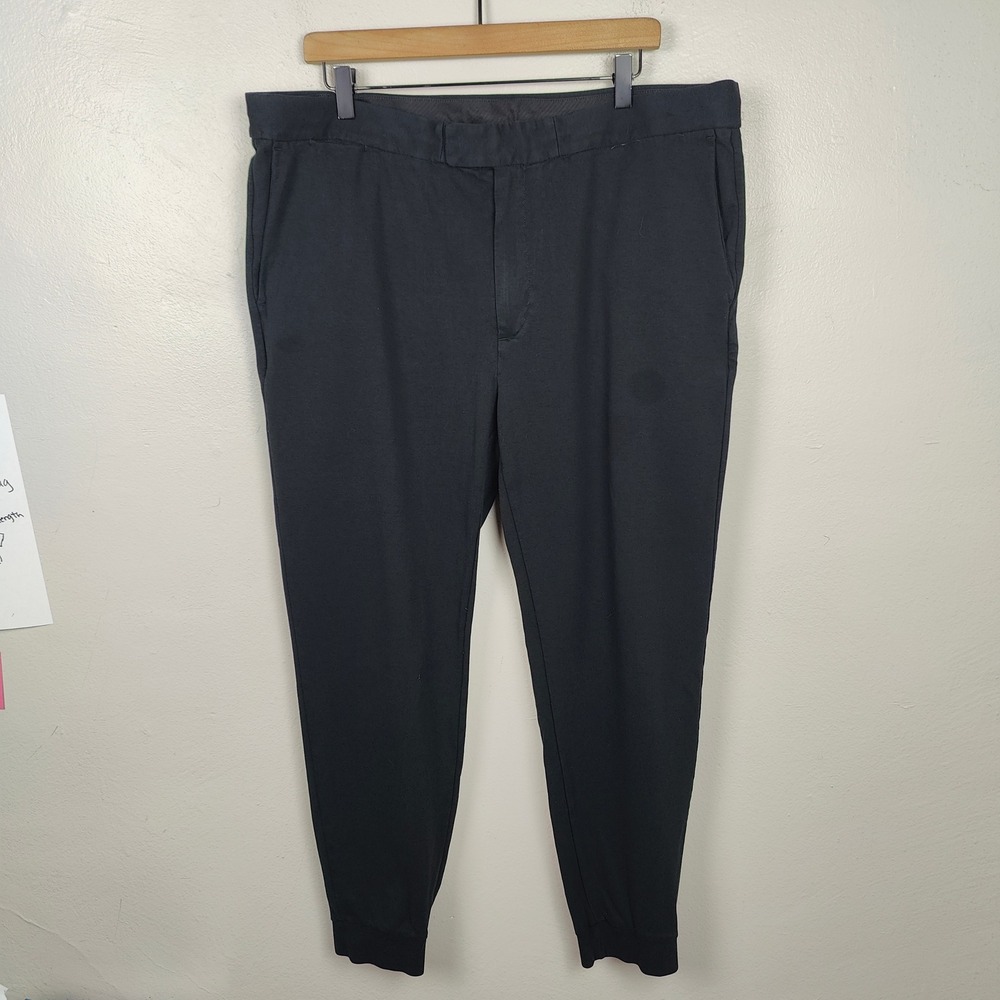 Polo Ralph Lauren Jogger Pants Mens XXL Black Cotton Blend‎ Casual Comfort - Picture 2 of 11